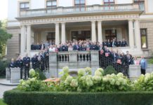 Verleihung der Förderplakette „Partner der Feuerwehr 2018“