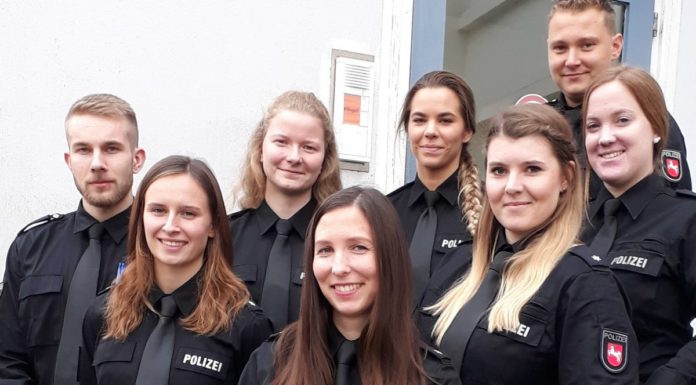 Neue, junge Polizeikommissare