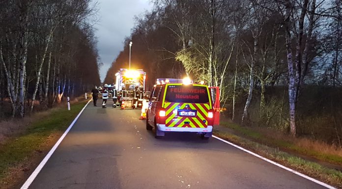 Ein kleinerer Moorbrand