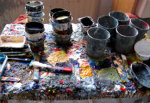 Atelierspaziergang und Ausstellungseröffnung im Schloss Landestrost