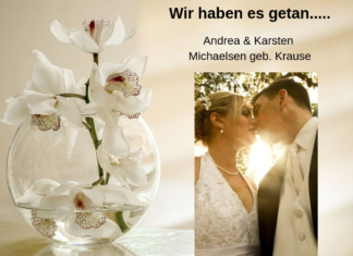 Andrea und Karsten sind verheiratet