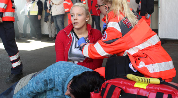 Trauma.Team.Training 2019 – Polizei, Feuerwehr und Johanniter üben einen Tag lang gemeinsam in Wunstorf