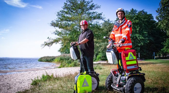Segway Tours Steinhuder Meer unterstützt Johanniter