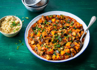 Ratatouille mit Süßkartoffel – vegetarisches Rezept