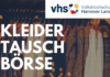 Volkshochschule Hannover Land organisiert erste Kleidertauschbörse