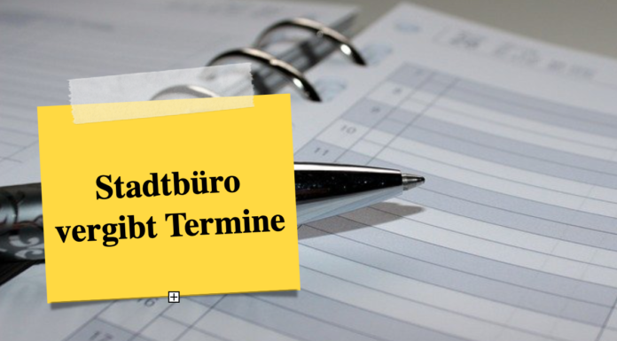 Vorsichtige Öffnung: Stadtbüro vergibt Termine