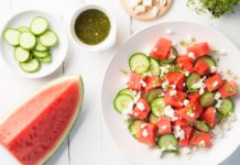 Melonensalat