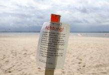 Fund von weißem Phosphor am Surfstrand am Steinhuder Meer – Schilder sind aufgestellt