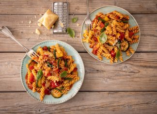 Italienische Nudel Pfanne