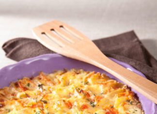 Kartoffel-Kürbis-Gratin – Zubereitet mit: Rama Cremefine