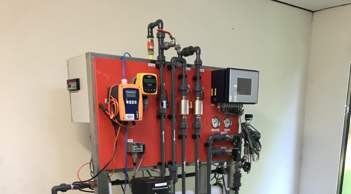 Pilotanalage zur Nitratentfernung in Betrieb genommen