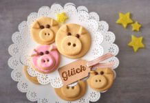 Glücksschweinchen Kekse – Zubereitet mit: Sanella