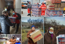 Weihnachtstrucker-Pakete in der Ukraine und Rumänien eingetroffen