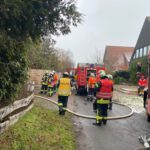 Rauchentwicklung aus einem Keller