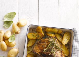 Gefüllter Lammbraten – Zubereitet mit: Knorr