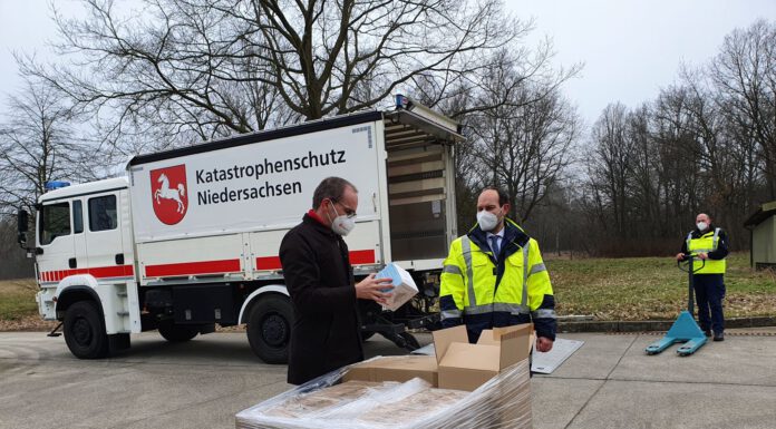 Land Niedersachsen verteilt 5 Millionen Masken für Lehrerinnen und Lehrer