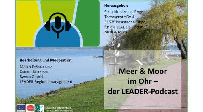 Die erste Folge des LEADER-Podcasts „Meer & Moor im Ohr“ geht online