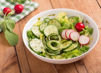 Gurkensalat: Zubereitet mit: Knorr