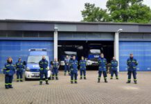Fünf neue THW-Helfer in Wunstorf!