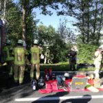 Verkehrsunfall auf der B6