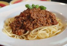 Neustadt kocht: Eine Rezept für eine Sauce Bolognese