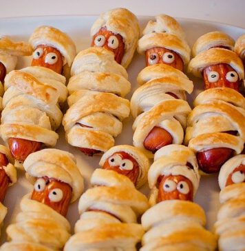 Neustadt kocht: Mumien zu Halloween aus Würstchen und Pizzateig