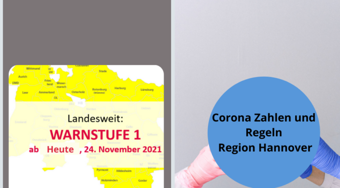 Corona: Aktuelle Zahlen, aktuelle Regeln in der Region Hannover – Stand: 24.11.2021