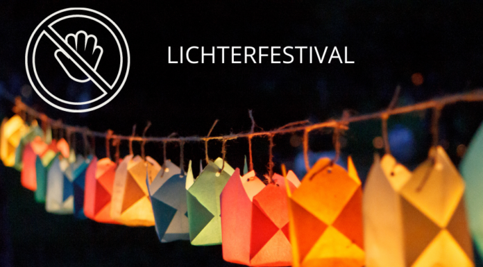 Zugangsbeschränkungen zum Lichterfestival aufgrund der Maßnahmen zur Eindämmung der COVID-19-Pandemie