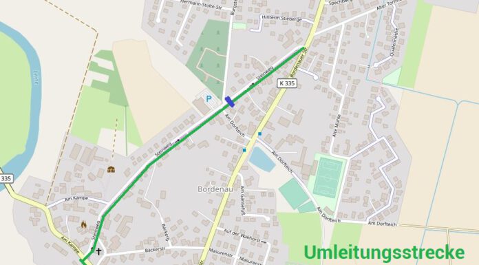 Einmündungsbereich der Kreisstraße wird drei Wochen gesperrt