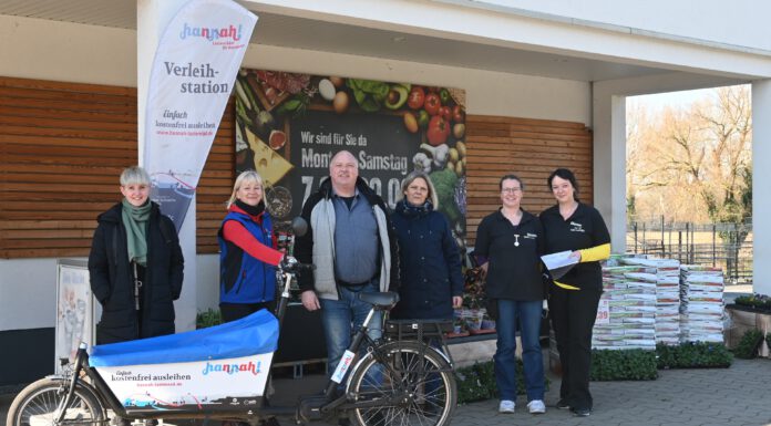 Hannah-Lastenfahrrad zieht weiter nach Bordenau !