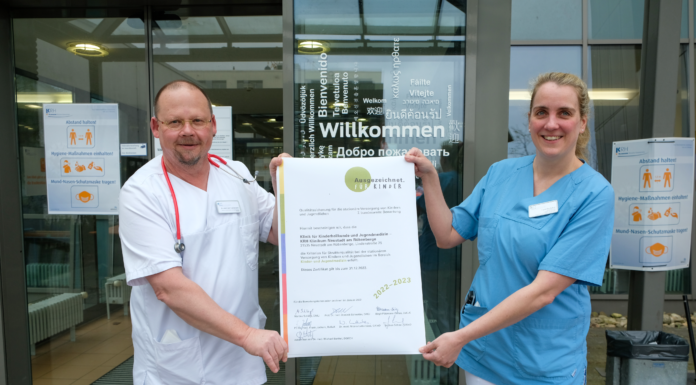 Zertifizierung der Klinik für Kinderheilkunde und Jugendmedizin