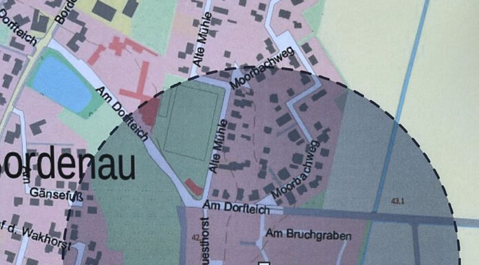 Bordenau: Flakgranate muss noch heute gesprengt werden – Evakuierung erfoderlich