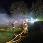 Feuerwehreinsatz in Mandelsloh – Schuppen brennt ab