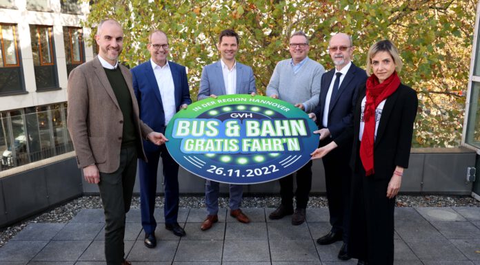 Zweiter „Gratis-Fahr’n-Tag“ in der Region Hannover – Kostenfreie Nutzung des Nahverkehrs am 26. November