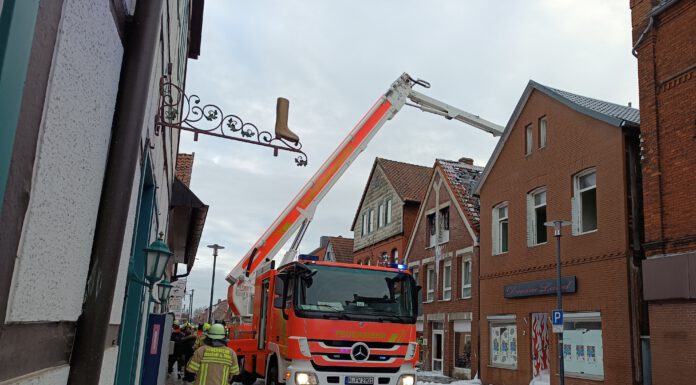 Großbrand an der Leinstraße in Neustadt Großbrand an der Leinstraße