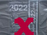 aha: 2022er Restabfallsäcke nur noch kurz gültig