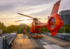 Rettungshubschrauber Christoph 4 Bilanz 2022 – ein bewegtes Jahr Rettungshubschrauber Christoph 4 der Johanniter im Abflug von der MHH