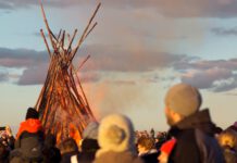 Osterfeuer im Neustädter Land am 08.04.2023