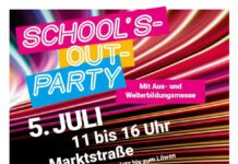Zum Ferienstart steigt eine große Party in der Innenstadt Zum Ferienstart steigt eine große Party in der Innenstadt