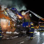 Großfeuer in Hagen – THW aus Wunstorf unterstützt Großfeuer in Hagen - THW aus Wunstorf unterstützt