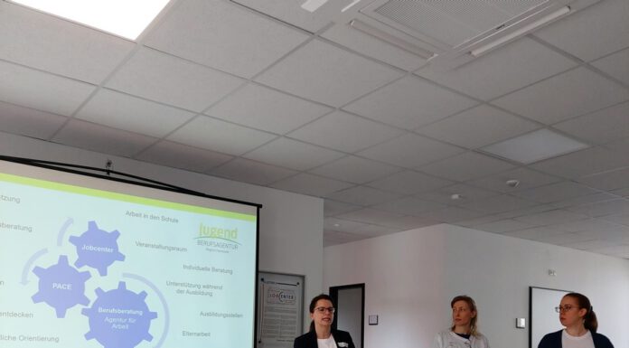 Ausbildungsfrühstück im neuen Jobcenter: Jugendberufsagentur vorgestellt Ausbildungsfrühstück im neuen Jobcenter: Jugendberufsagentur vorgestellt