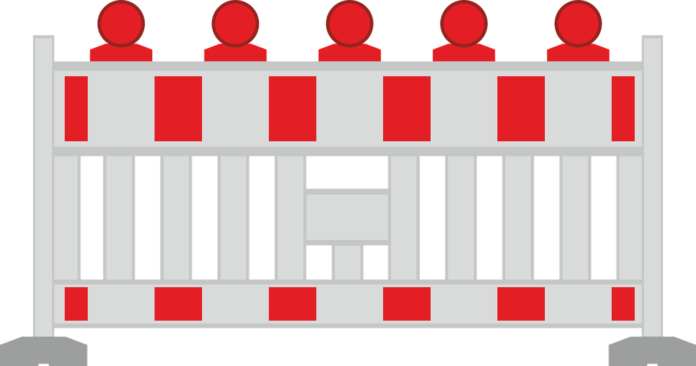 B 6 bei Neustadt und Garbsen - Nachtarbeiten in Fahrtrichtung Nienburg