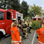 Feuerwehr-Alarmübung am Krankenhaus Neustadt Feuerwehr-Alarmübung am Krankenhaus Neustadt