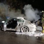 Porsche zwischen Otternhagen und Frielingen in Brand geraten und gelöscht Porsche zwischen Otternhagen und Frielingen in Brand geraten und gelöscht