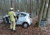 Verkehrsunfall auf der L360: Feuerwehr rettet Fahrerin aus Kleinwagen Verkehrsunfall auf der L360: Feuerwehr rettet Fahrerin aus Kleinwagen