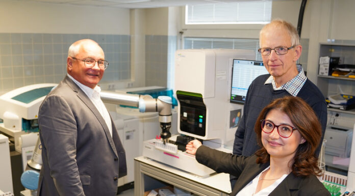 Roboter sorgt für reibungslosen Ablauf in den Nachtstunden der Krankenhausdiagnostik Der Roboter sorgt für reibungslosen Ablauf in den Nachtstunden der Krankenhausdiagnostik und entlastet das Personal erheblich