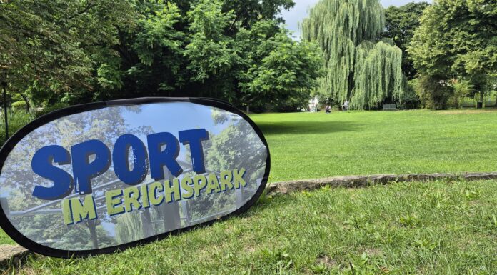 „Sport im Erichspark – Neustadt bewegt sich!“ mit vielfältigem Outdoor-Sportprogramm Das kostenlose Sportprogramm "Neustadt bewegt sich" bietet vielfältige Kurse im Erichspark für alle Altersgruppen