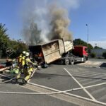 Brand auf Wertstoffhof: Feuerwehr löscht Containerbrand erfolgreich und schnell Brand auf Wertstoffhof: Feuerwehr löscht Containerbrand erfolgreich und schnell
