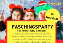 Große Kinderfaschingsparty für Eisköniginnen, Piraten und Superhelden am 07.20.2026 Die große Kinderfaschingsparty für Eisköniginnen, Piraten und Superhelden in Neustadt verspricht Spiel, Spaß und Tanz