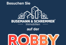 Energieberatung live auf der Robby 2026 – Busemann & Schremmer Immobilien vor Ort